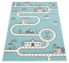 Kinderteppich Kinderzimmer Modern Lernteppich Straße Auto Produktbild-Vorschau 5