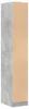 vidaXL Apothekerschrank Betongrau 30x41x174,5 cm Produktbild-Vorschau 6