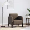 vidaXL Fotel z podłokietnikami ciemnoszary 54 cm imitacja Podgląd zdjęcia produktu 2