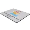 Mr. & Mrs. Panda Mauspad Hase Snowboarden - Grau Pastell - Produktbild-Vorschau 3