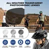 ROCKBROS Fahrradhelm mit Visier Integrierter Radhelm Produktbild-Vorschau 5