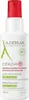 A product shot of a white spray bottle with a red cap. Voir les images du produit