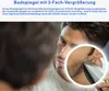 Badspiegel Led und Uhr 100x70 cm touch Kaltweiß Produktbild-Vorschau 8