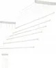 A white ceiling-mounted clothes drying rack with multiple lines. Náhľad obrázku produktu