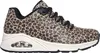 A side view of a single leopard-print sneaker. Náhled obrázku produktu
