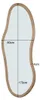 Spiegel Brix Sophie 80 x 170 x 4 cm Holz Braun Produktbild-Vorschau 5