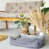 4L Textil MOLLY Kuscheliges Cord Hundebett kleine Hunde Produktbild-Vorschau 10
