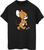 Tom and Jerry - T-Shirt für Damen BI684 (XXL) (Schwarz) Produktbild-Vorschau 1
