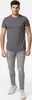 Tazzio Herren T-Shirt Rundhals E105 (Anthrazit, XL) Produktbild-Vorschau 2