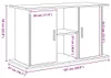 vidaXL Akvarijní stojan černý dub 101x41x58 cm materiál na Náhled obrázku produktu 7