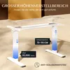 FLEXISPOT  Bureau réglable en hauteur 160 x 80 cm avec 2 Voir les images du produit 12