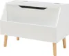 Spielzeugkiste 'Aavanrar' mit Deckel 60 x 30 x 43 cm Weiß Produktbild-Vorschau 3