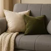 Two pillows and a blanket on a sofa. Produktbild-Vorschau