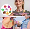 120 Stück Loom Charms Anhänger Set, Gummi Loom Bänder Produktbild-Vorschau 2