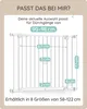 Mivio Nala Türschutzgitter 90–98 cm Weiß | Produktbild-Vorschau 3