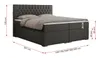Boxspringbett 180x200 mit Matratze und Topper, Produktbild-Vorschau 6
