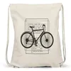 Fahrrad Turnbeutel Gymsack Rennrad Geschenk Fahrradfahrer Produktbild-Vorschau 3