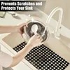 Spülbeckenmatten 40×30 cm schwarz PVC, zuschneidbar, Produktbild-Vorschau 4