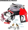 Wiltec Pompe à Fuel GasoilAutoaspirante – 12 V / 150 W / 40 Voir les images du produit 8