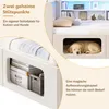 Flieks Jugendbett 90x200cm mit Tierhaus, Polsterbett Produktbild-Vorschau 5