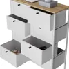 Komoda Vicco Belaro Biały 80 x 95 cm z 8 szufladami, Model Podgląd zdjęcia produktu 5