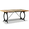 vidaXL Table de salle à manger en vieux bois massif 180 cm Voir les images du produit 1