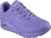 A single purple Skechers sneaker is shown from a side-angle on a white background. Náhled obrázku produktu