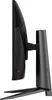 Side view of a black computer monitor on a black stand. Produktbild-Vorschau