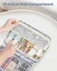 Trousse de toilette femme Suspendue Feuille Bleue Voir les images du produit 3