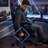 Gaming Stuhl Bürostuhl Schreibtischstuhl mit Fußstütze, Produktbild-Vorschau 6