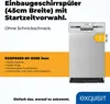 Exquisit Geschirrspüler EGSP9309-EF-030E inox | Produktbild-Vorschau 2