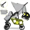 Lorelli Twin Grau Duo-Kinderwagen inkl. Wickeltasche Produktbild-Vorschau 15