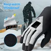 ROCKBROS Winter Fahrrad Handschuhe Touchscreen Produktbild-Vorschau 6