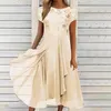 ASKSA Damen Lang Elegant Abendkleid Schlitz Cocktailkleid Produktbild-Vorschau 4