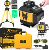 Xtech Selbstnivellierende Kreuzlaser-Wasserwaage Stativ + 2 Produktbild-Vorschau 1