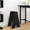 vidaXL Stolička 2 ks černá 40x40x75 cm Masivní borovicové Náhled obrázku produktu 3