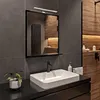 Specchio da Bagno con Mensola Nero 70x60 cm con Anteprima dell’immagine prodotto 1