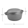 TAINO Dutch Oven 6L Gusseisen Deckel Ø 25cm Produktbild-Vorschau 7