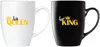 BRUBAKER Kaffeetassen Her King & His Queen mit Grußkarte - Produktbild-Vorschau 3