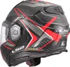 LS2 FF901 Advant X Carbon Future II Klapphelm, rot, XL Náhled obrázku produktu 3