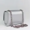 VALENTINO BAGS Divina Umhängetasche Silber Produktbild-Vorschau 8
