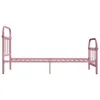 Bettgestell Rosa Metall 100 × 200 cm Produktbild-Vorschau 3