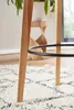 WOHNLING Stehtisch 60x110x60 cm Weiß Rund Bartisch für 4 Produktbild-Vorschau 11