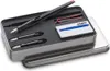 A black LAMY fountain pen set in a metal tin. Produktbild-Vorschau