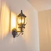 Meyen »Meyen« Außenwandlampe aufwärts in antikem Look Produktbild-Vorschau 3