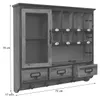 Wandregal MCW-Q26, Hängeregal Regal Schweberegal Garderobe, Produktbild-Vorschau 11