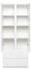 IMAGE7 Armoire - 2 portes + 2 tiroirs - Blanc mat - 80 x Voir les images du produit 7