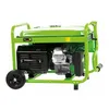 A green and black portable generator on a white background. Anteprima dell’immagine prodotto