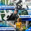NEU 3in1 Fahrradtasche für Gepäckträger [PVC frei] - Produktbild-Vorschau 2