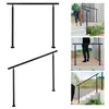 Collage of handrails in different settings, including stairs and a flat surface. Produktbild-Vorschau